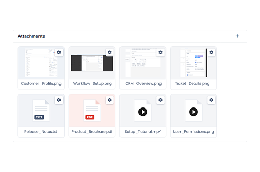 Attach a file or image